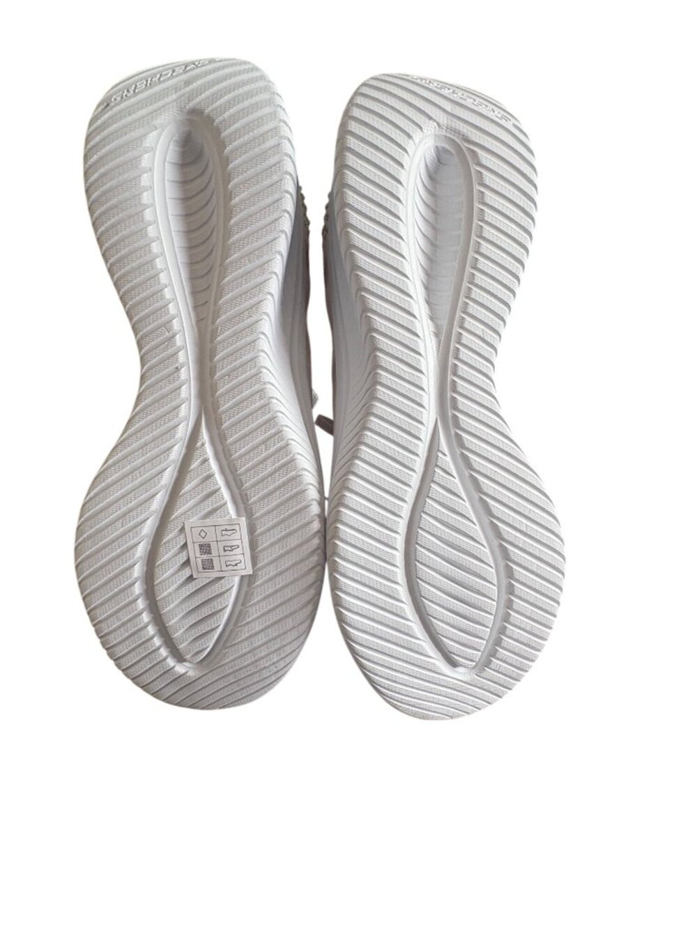 Skechers Hands Free Slip-Ins Ultra Flex 3.0 Shining Glitz White Sneakers Women11 - Picture 9 of 13